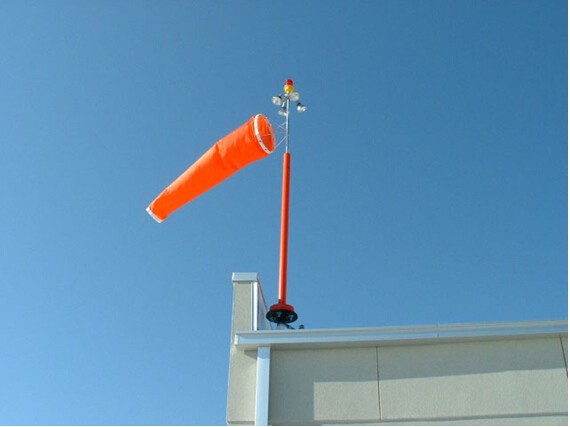直升機場需要安裝風向標，如何設置？